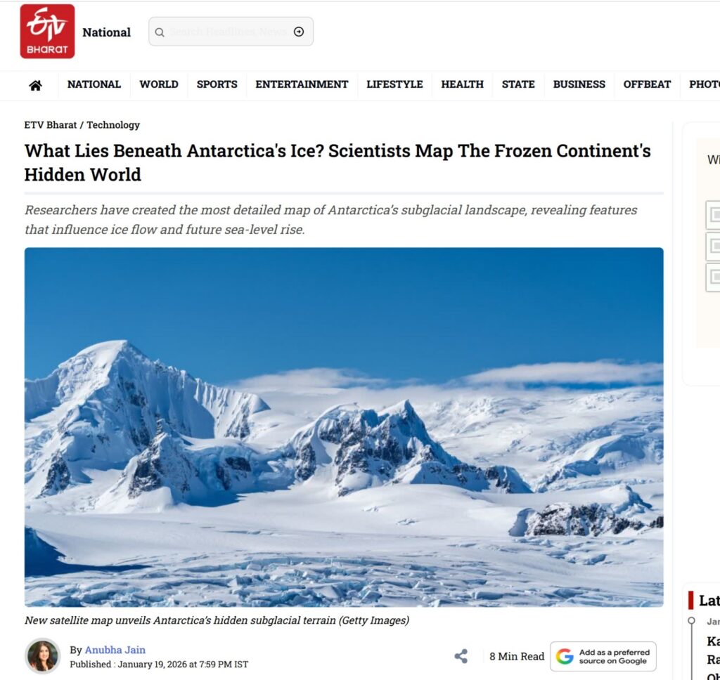 🎙️Exclusive interview with Helen Ockenden from the University of Edinburgh- What lies hidden beneath Antarctica’s ice
